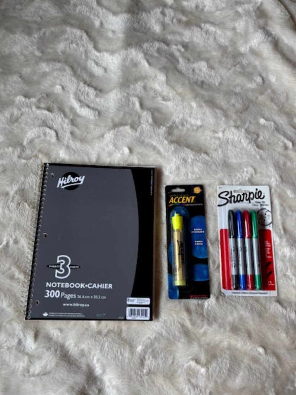 School Office Supplies Hilroy Notebook Sharpie Markers Accent Highlighter NEW